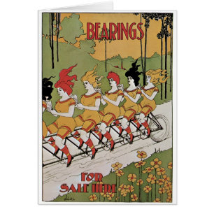 Poster de la bicicleta de los transportes