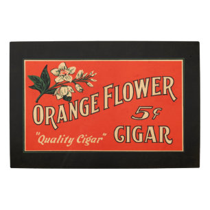 Poster de la caja de puros de las flores