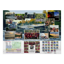 Poster de la Canoe Trails 2023
