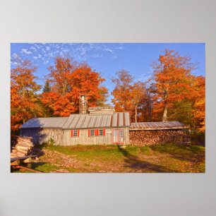 Póster de la Casa Azucarera de Vermont