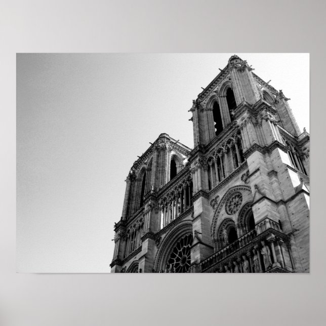 Póster de la Catedral de Notre Dame (Frente)