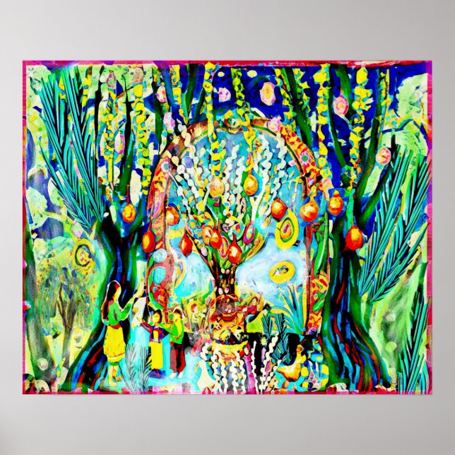 Poster de la celebración de la Primavera del Arte  (Frente)