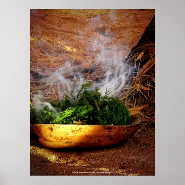 Póster de la Ceremonia de Fumigación (Frente)