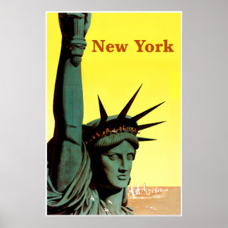 Póster de la ciudad de Nueva York.  