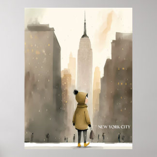 Póster de la ciudad de Nueva York