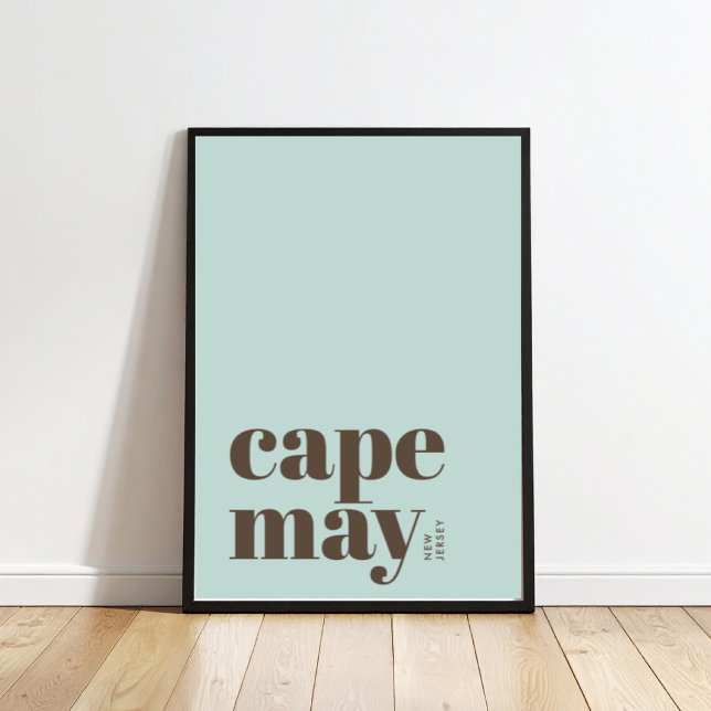 Póster de la ciudad moderna de Cape May Nueva Jers (Subido por el creador)