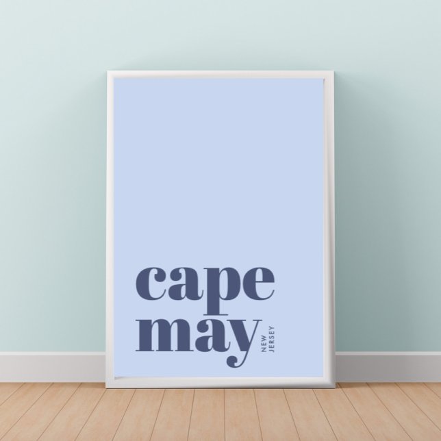 Póster de la ciudad moderna de Cape May Nueva Jers (Subido por el creador)