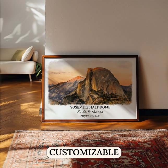 Póster de la cúpula Yosemite Half Dome California, (Subido por el creador)