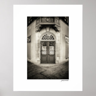 Póster de la Entrada de Sepia Corner