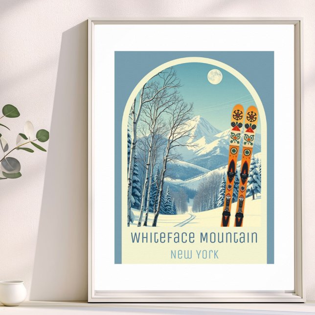Póster de la estación de esquí Whiteface Mountain  (Subido por el creador)