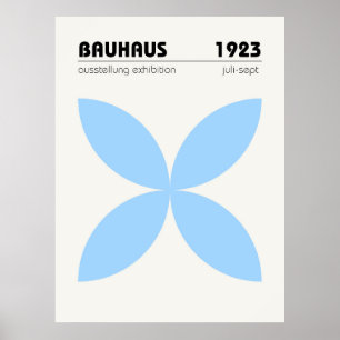 Póster de la Exposición Bauhaus 1923