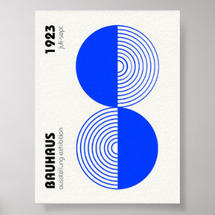 Póster de la Exposición Bauhaus 1923