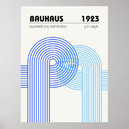 Póster de la Exposición Bauhaus 1923