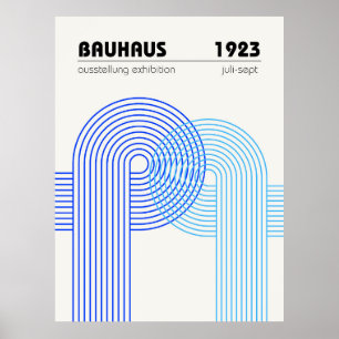 Póster de la Exposición Bauhaus 1923
