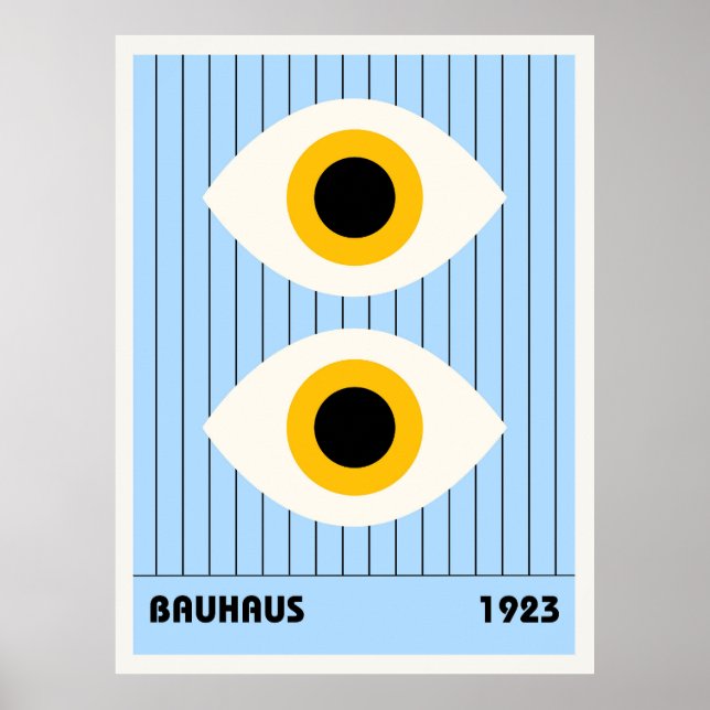 Póster de la Exposición Bauhaus 1923 (Frente)
