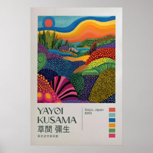 Póster de la exposición de Yayoi Kusama, Póster ma