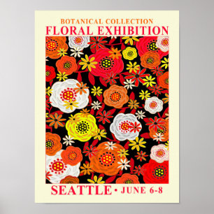Póster de la exposición floral nº 9