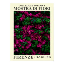 Póster de la exposición floral n.º 1