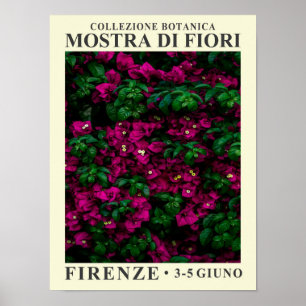 Póster de la exposición floral n.º 1