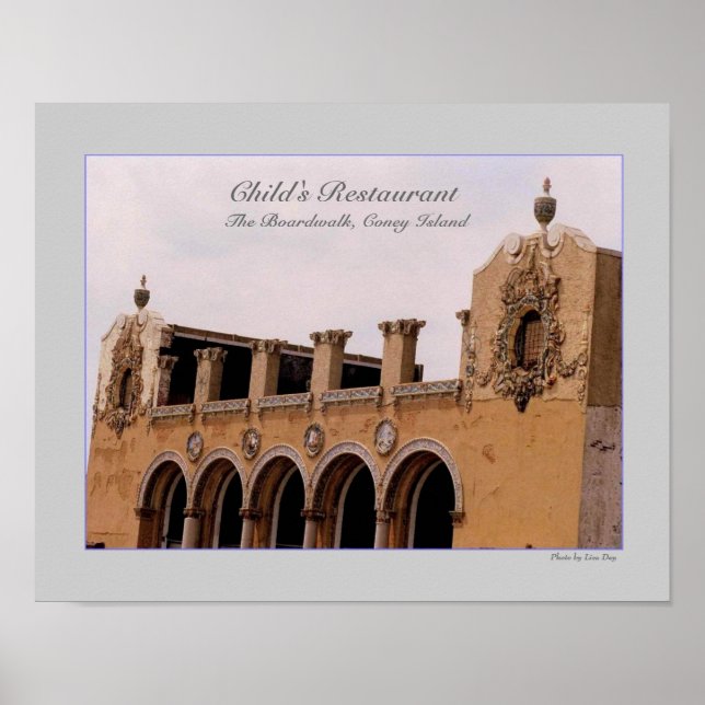 Póster de la fachada del restaurante Childs (Frente)