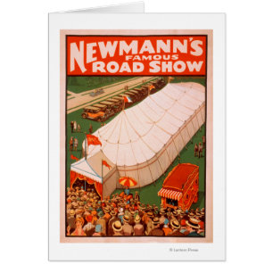 Poster de la famosa tienda de campaña de Newmann
