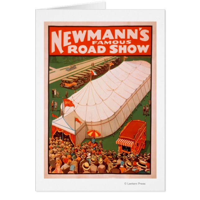 Poster de la famosa tienda de campaña de Newmann (Frente)