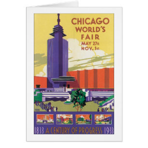 Poster de la Feria Mundial de Chicago en 1933