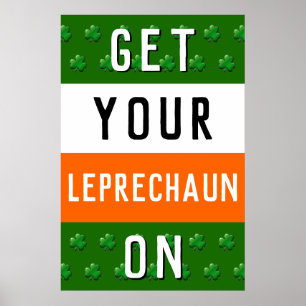 Póster de la fiesta del Día de San Patricio