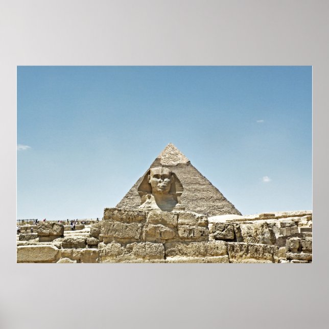 Póster de la Gran Esfinge de Giza  (Frente)