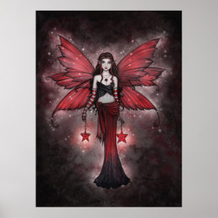 Póster de la Hada de la Estrella Carmesí