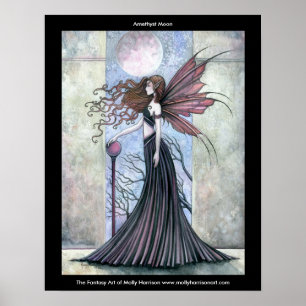 Póster de la Hada de la Luna de Amatista por Molly
