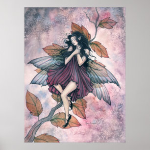 Póster de la Hada Durmiente de Otoño de Molly Harr