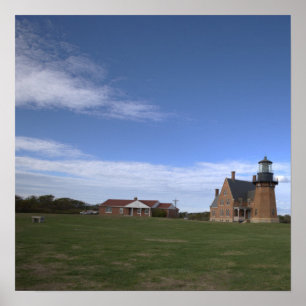 Póster de la luz del sureste de Block Island