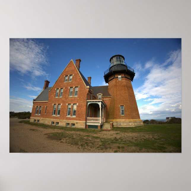 Póster de la luz del sureste de Block Island (Frente)