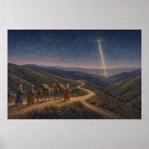 Póster de la Natividad del Viaje de los Magos