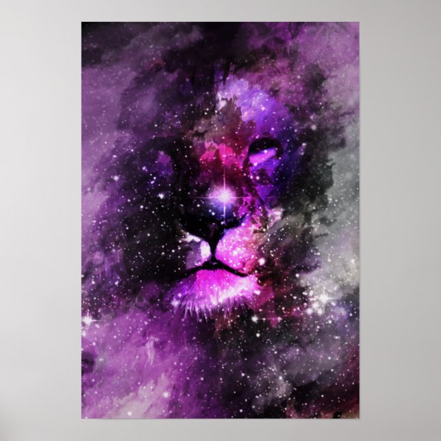 Póster de la Nebulosa del León (Frente)