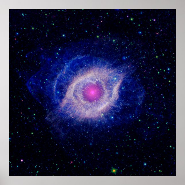 Póster de la Nebulosa Hélix (Frente)