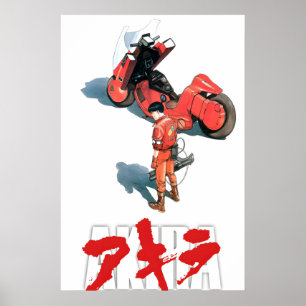 Póster de la película de anime Akira - Arte oficia