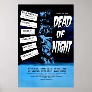 Póster de la película Dead of Night 1945 IMPRESIÓN