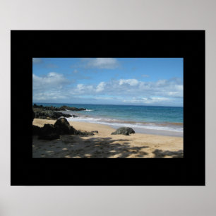 Póster de la playa de Maui