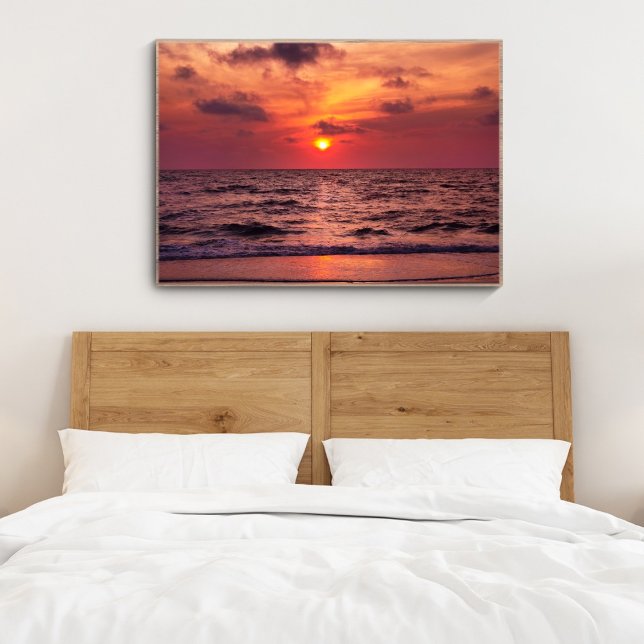 Póster de la playa de puesta de sol tropical Nápol (Subido por el creador)