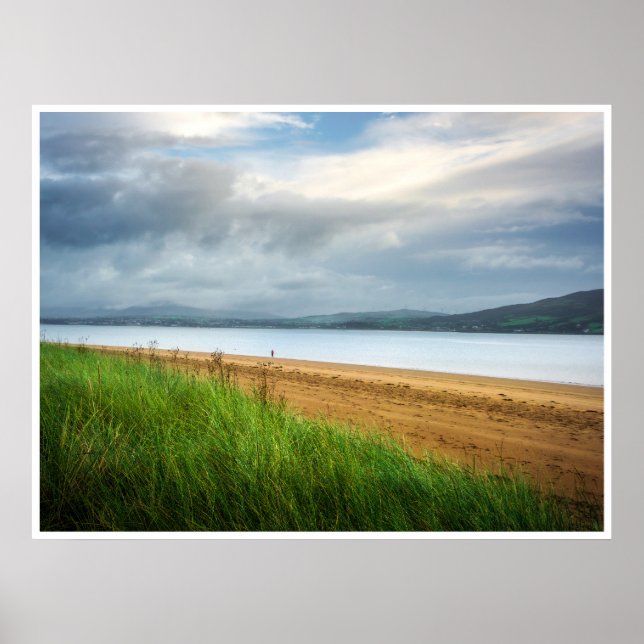 Póster de la playa de Rathmullan | Impresión de Do (Frente)