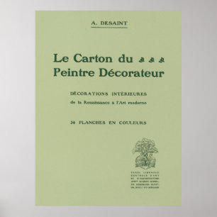 Póster de la portada de Le Carton Du Peintre de 19
