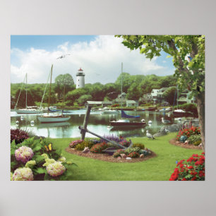 Póster De la "poster luz del verano" de Alan Giana