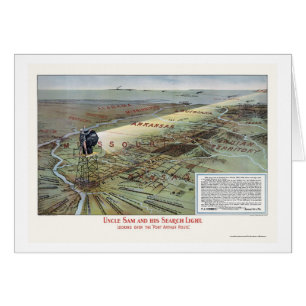 Poster de la publicidad de la ruta del ferrocarril