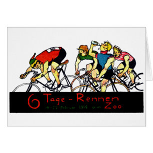 Poster de la raza de bicicleta 1914