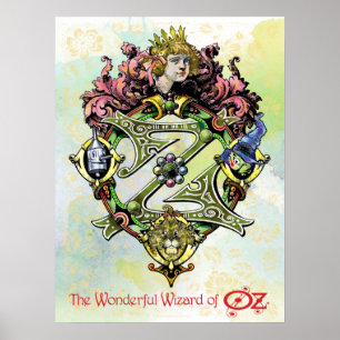 Póster de la realeza del clásico Mago de Oz