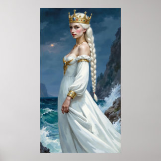 Póster de la Reina de Fantasía del Anime de Cabell
