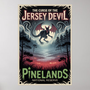 Póster de la Reserva Nacional Embrujada de Pinelan