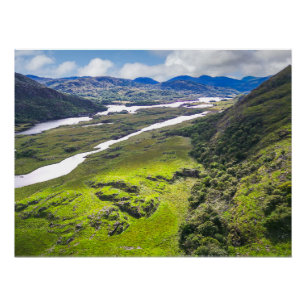 Póster de Ladies View Paisaje de Killarney Irlan